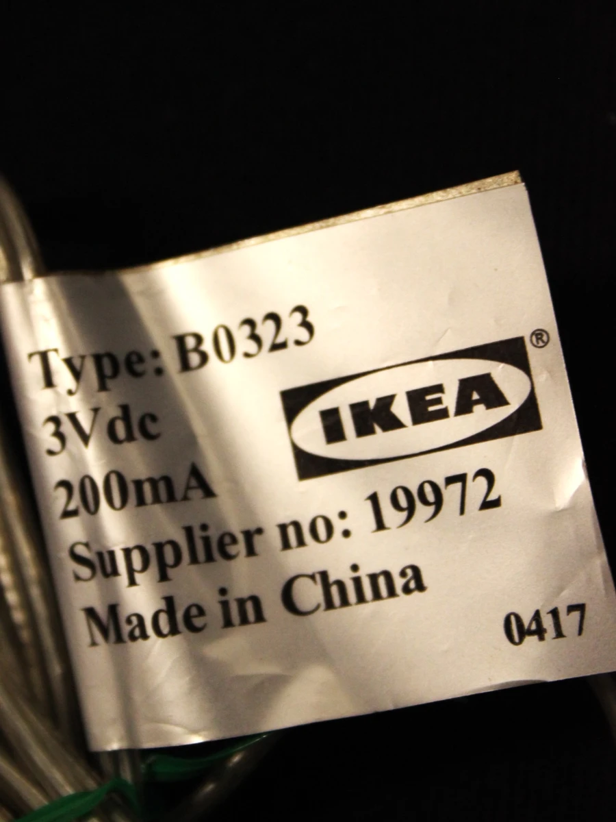 IKEA LED Tafellamp / Sfeerlamp – Transparant Acryl - foto 9