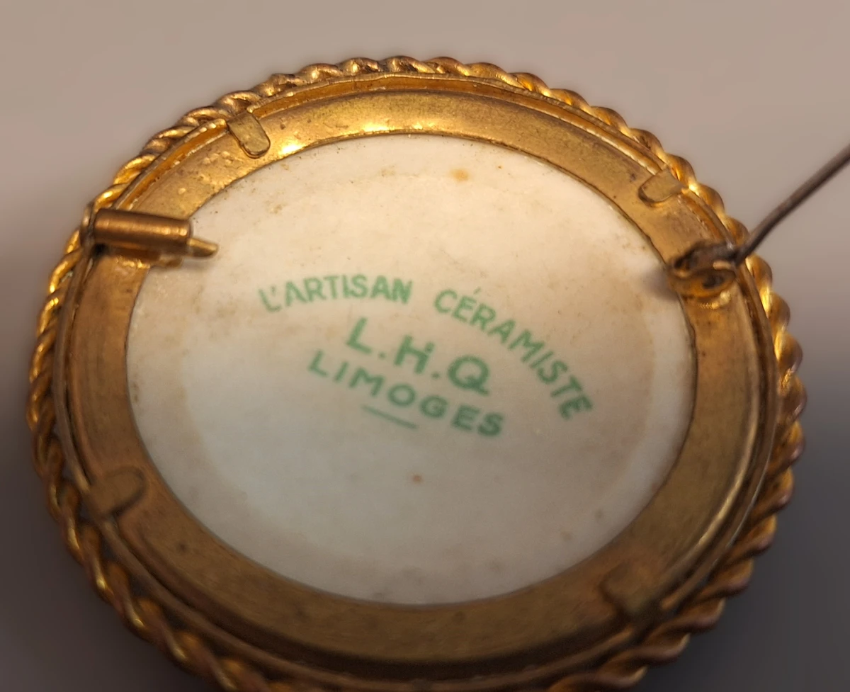 Vintage Limoges- Broche - foto 4