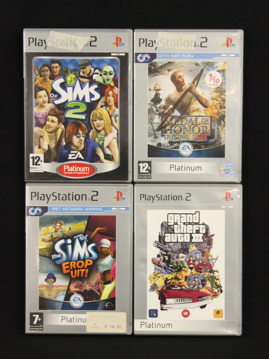 Lot van 20 PlayStation 2-games - foto 3