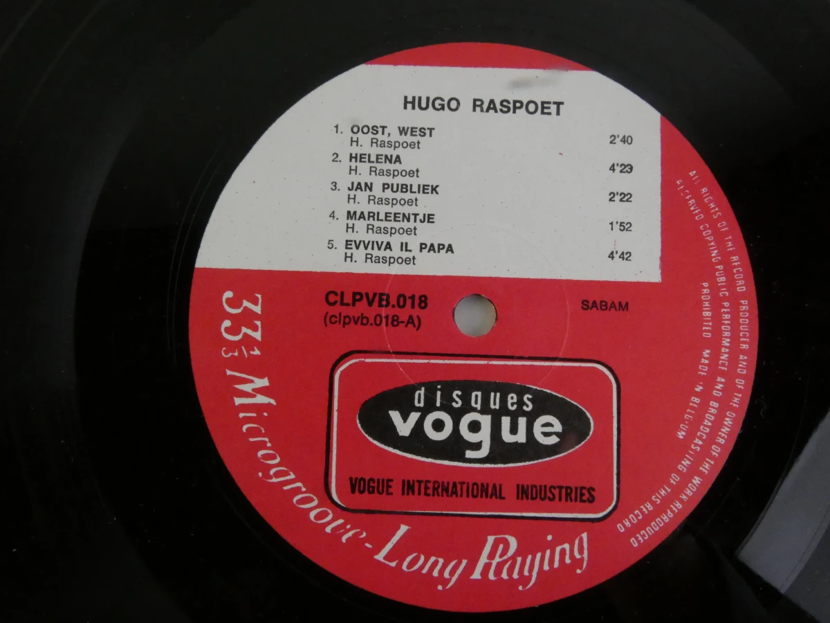 Hugo Raspoet LP – Raspoet 1971 - foto 8