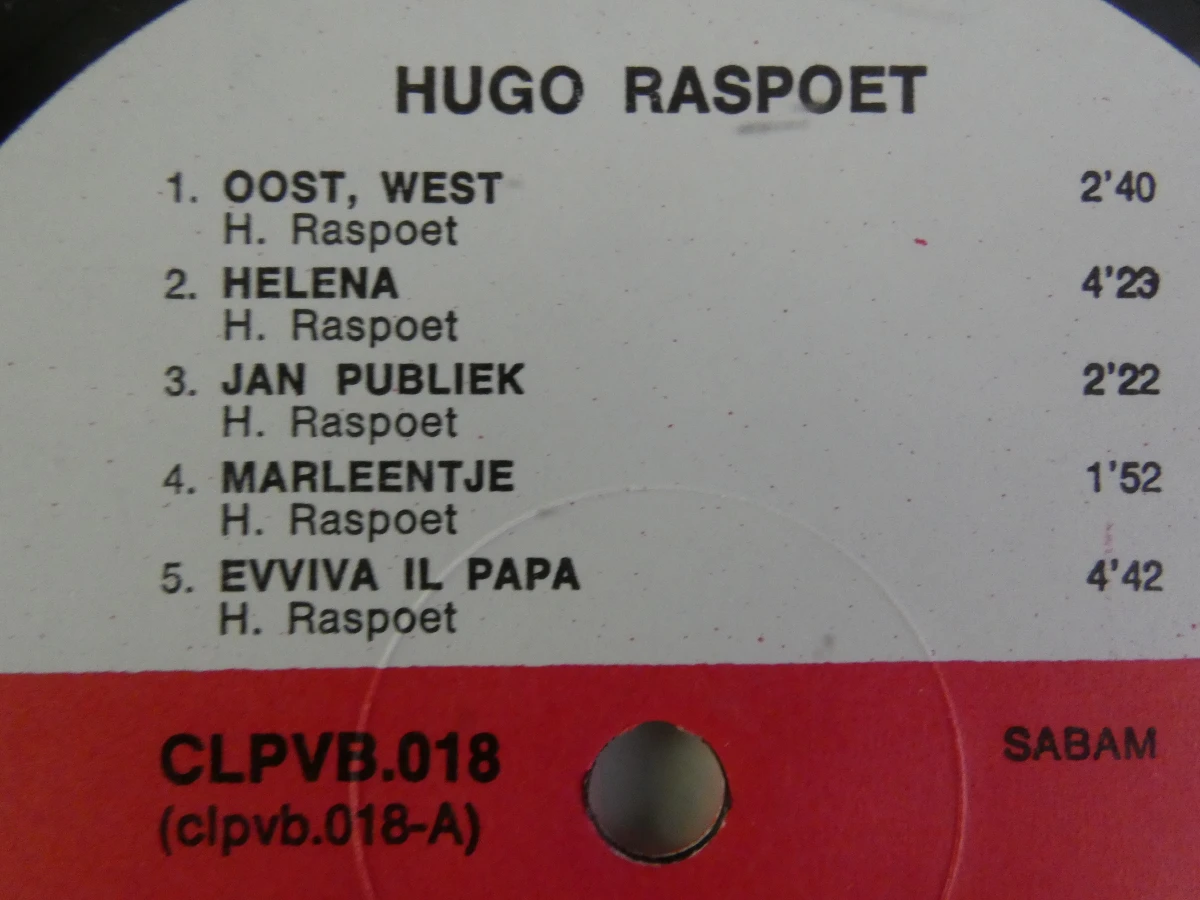 Hugo Raspoet LP – Raspoet 1971 - foto 9