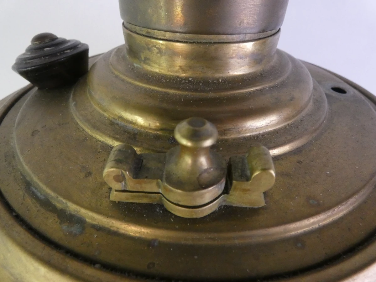 Vintage Russische messing samowaar GMZ - foto 6