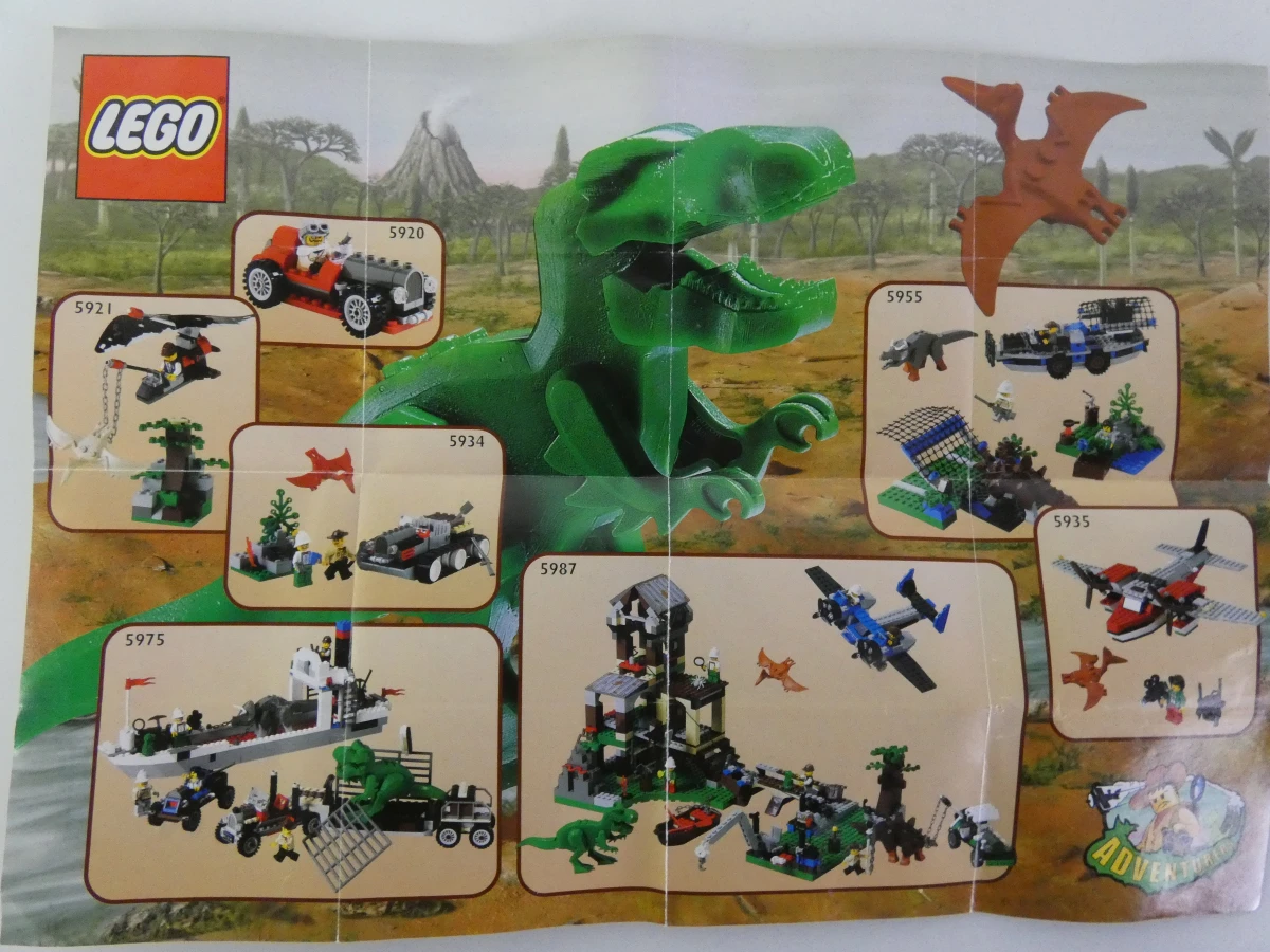 Set van 4 LEGO Adventurers bouwsets - foto 9