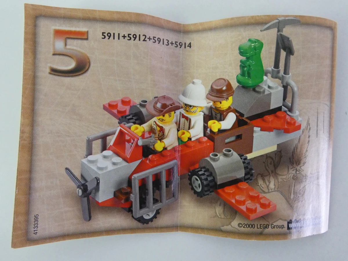 Set van 4 LEGO Adventurers bouwsets - foto 27