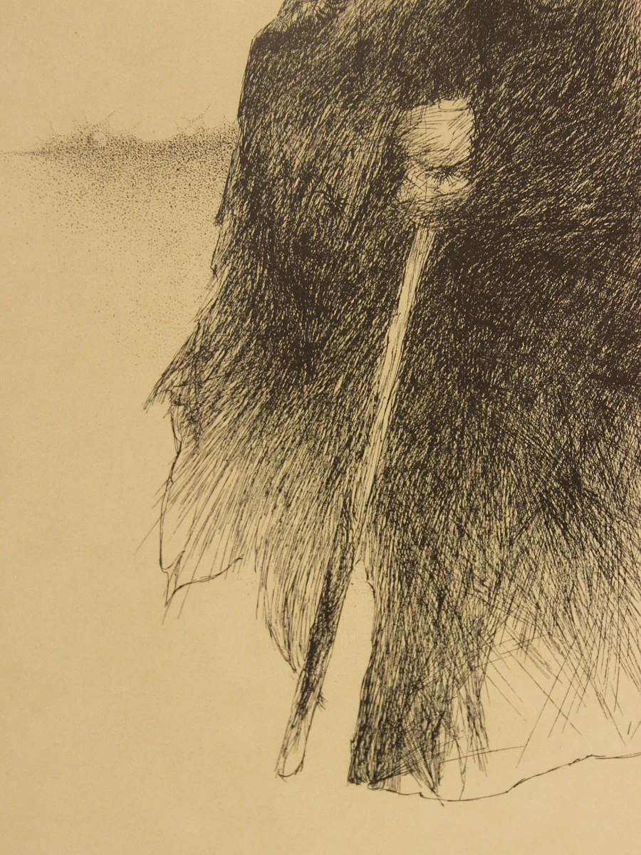 Rudy de Rybel (1949–2025) litho – Meester-magiër Iskander, 1974 - foto 5