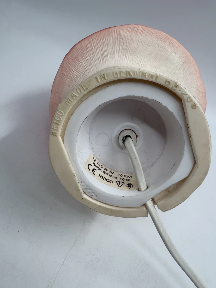 Vintage Heico Paddenstoel Lamp – Origineel Duits Design - foto 6