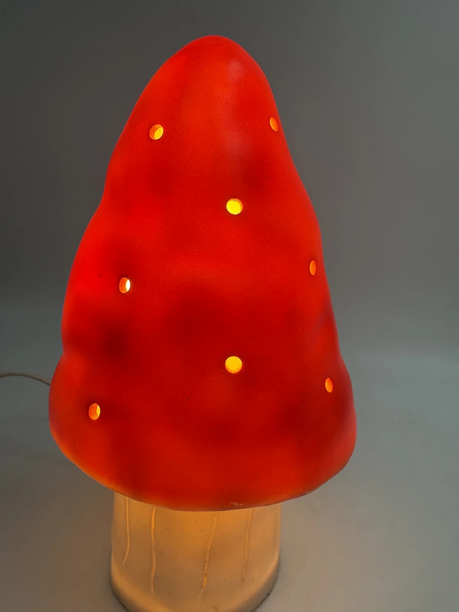 Vintage Heico Paddenstoel Lamp – Origineel Duits Design - foto 3