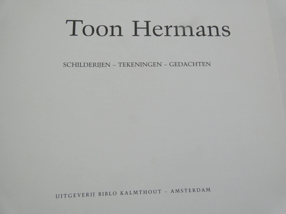 Kunstboek - Toon Hermans: Schilderijen, tekeningen en gedachten - foto 6