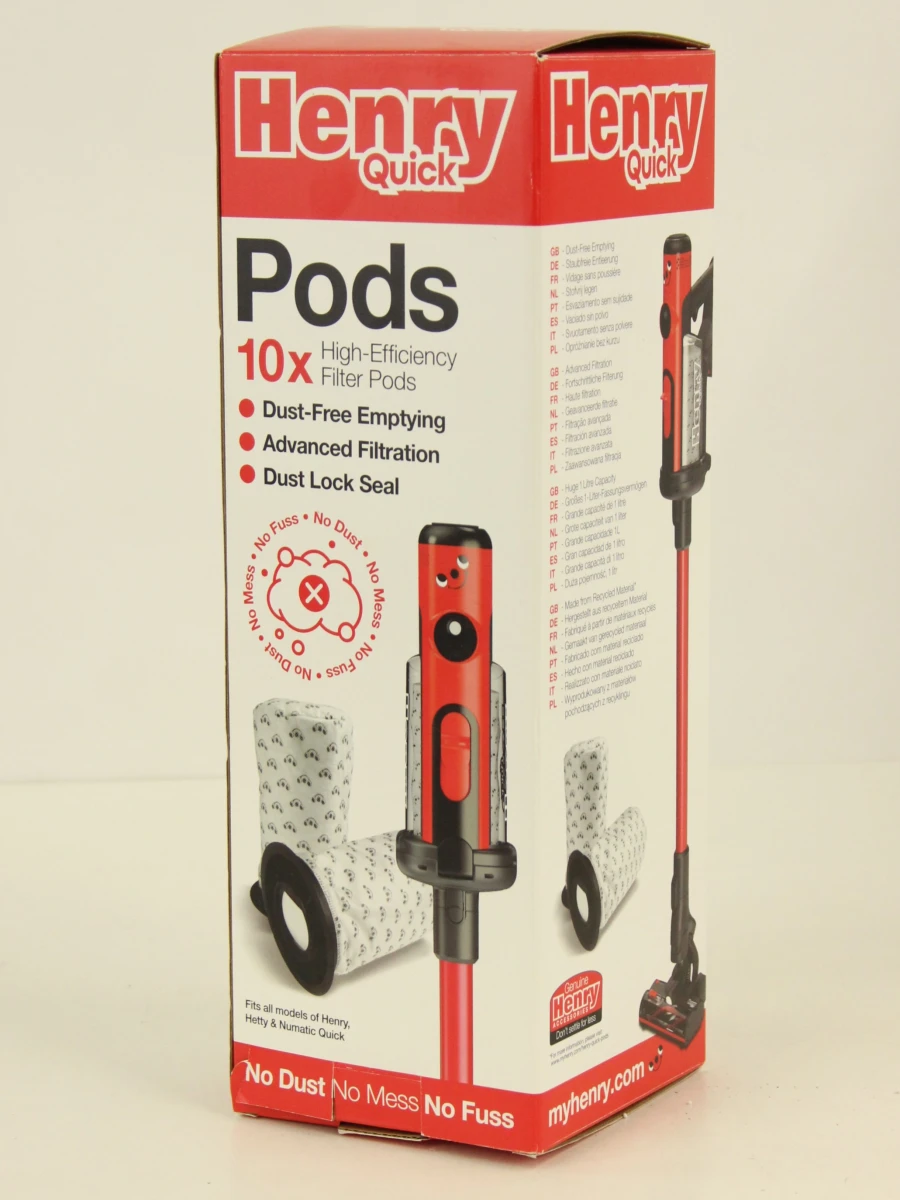 Numatic Henry Quick draadloze steelstofzuiger (inclusief extra Pods) - foto 2
