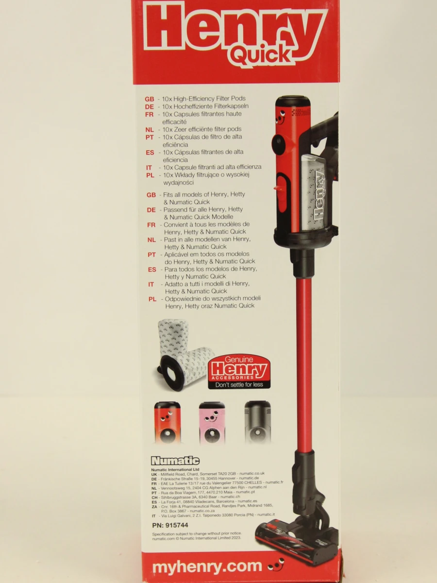 Numatic Henry Quick draadloze steelstofzuiger (inclusief extra Pods) - foto 3