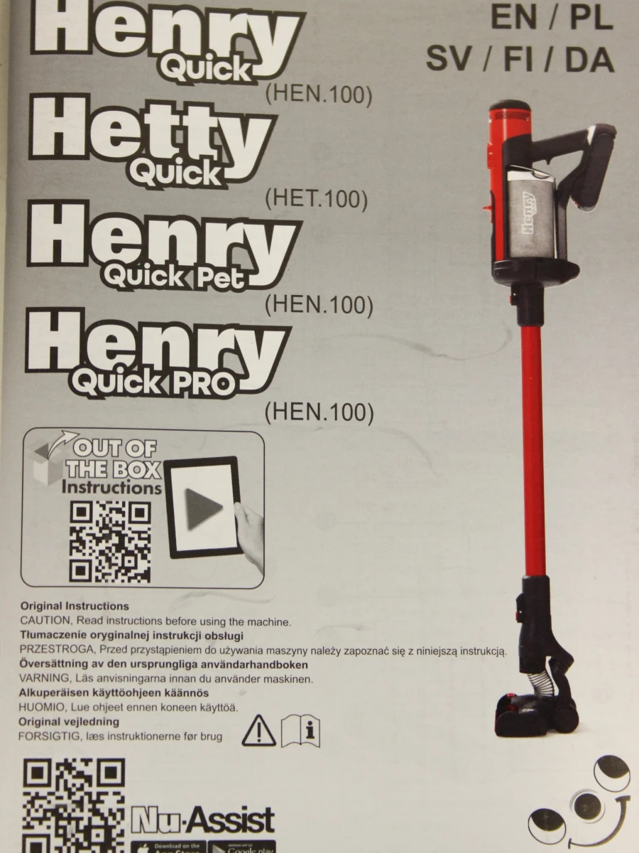 Numatic Henry Quick draadloze steelstofzuiger (inclusief extra Pods) - foto 9