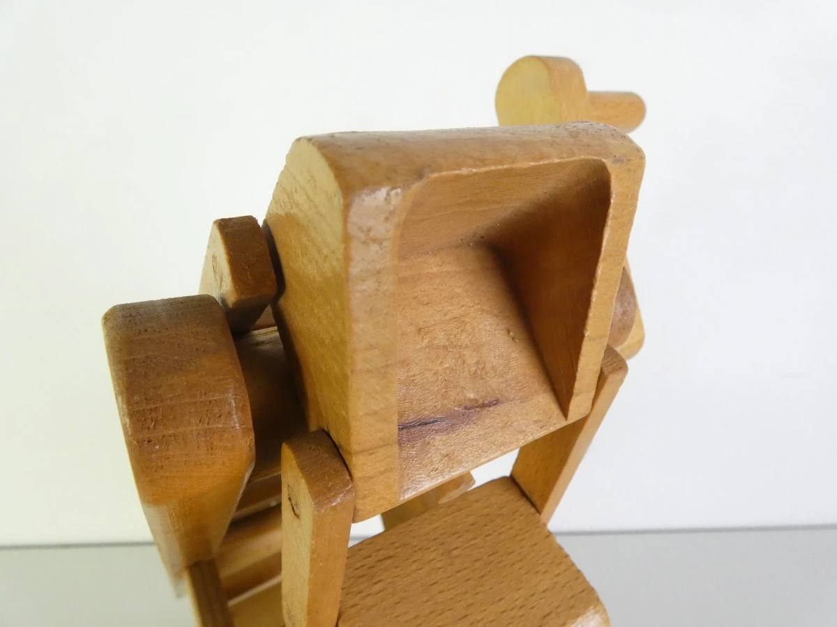 Vintage houten speelgoedmachines FWF - DDR - foto 8