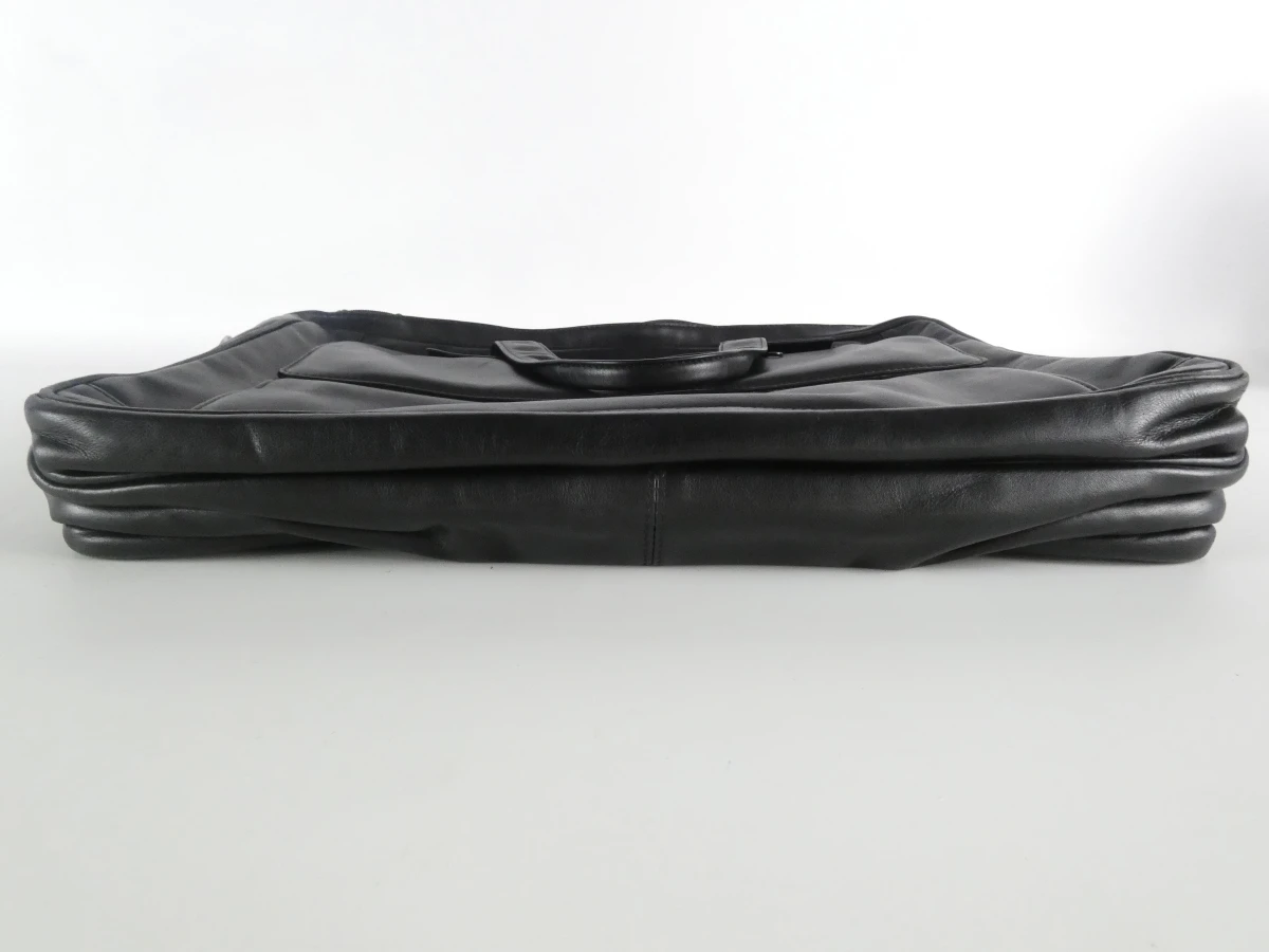 Zwarte leren laptoptas UEFA Champions League - foto 2
