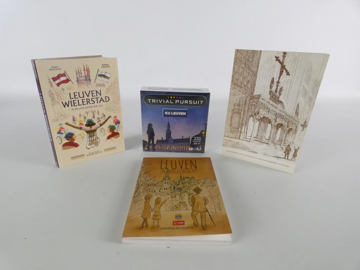 Boeken en vinyl over Leuven en KU Leuven Trivial Pursuit - foto 7