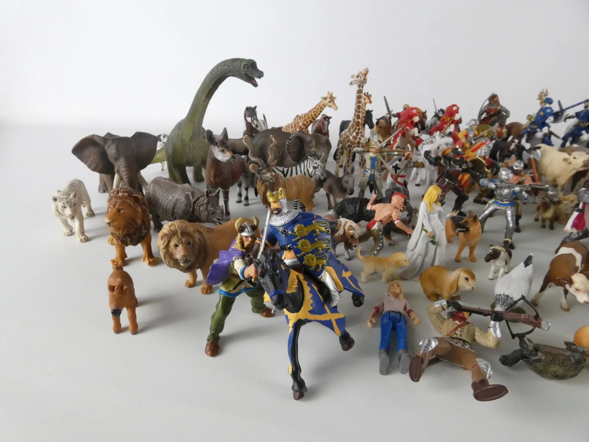Grote verzameling Papo en Schleich figuren - foto 2