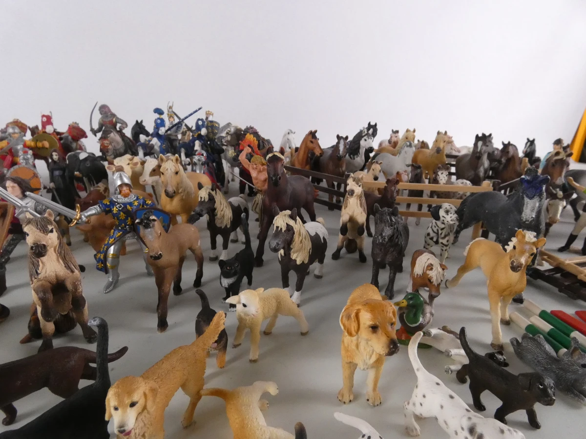Grote verzameling Papo en Schleich figuren - foto 3