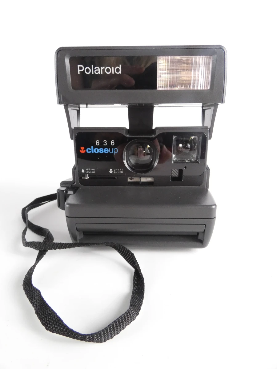 Polaroid 636 Closeup instant camera (1993) met doos en handleiding - foto 2