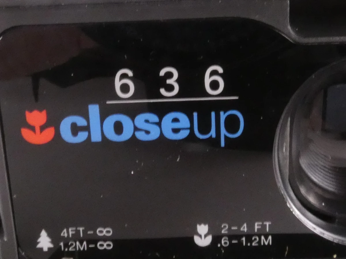 Polaroid 636 Closeup instant camera (1993) met doos en handleiding - foto 8