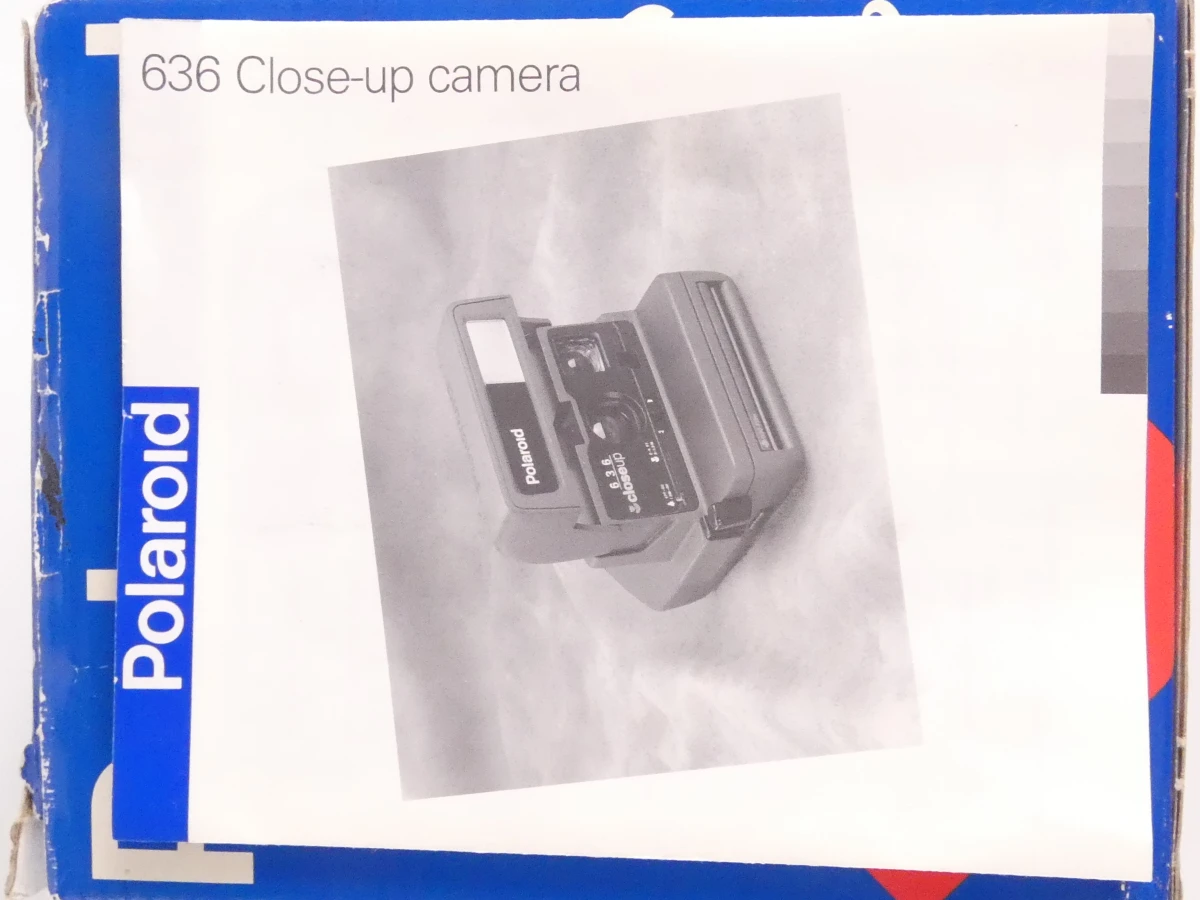 Polaroid 636 Closeup instant camera (1993) met doos en handleiding - foto 16