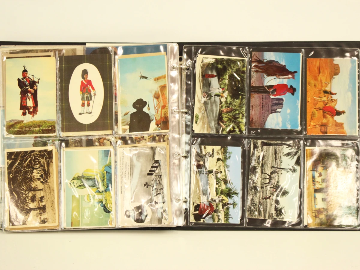 Verzameling vintage postkaarten in 4 albums en los - foto 3