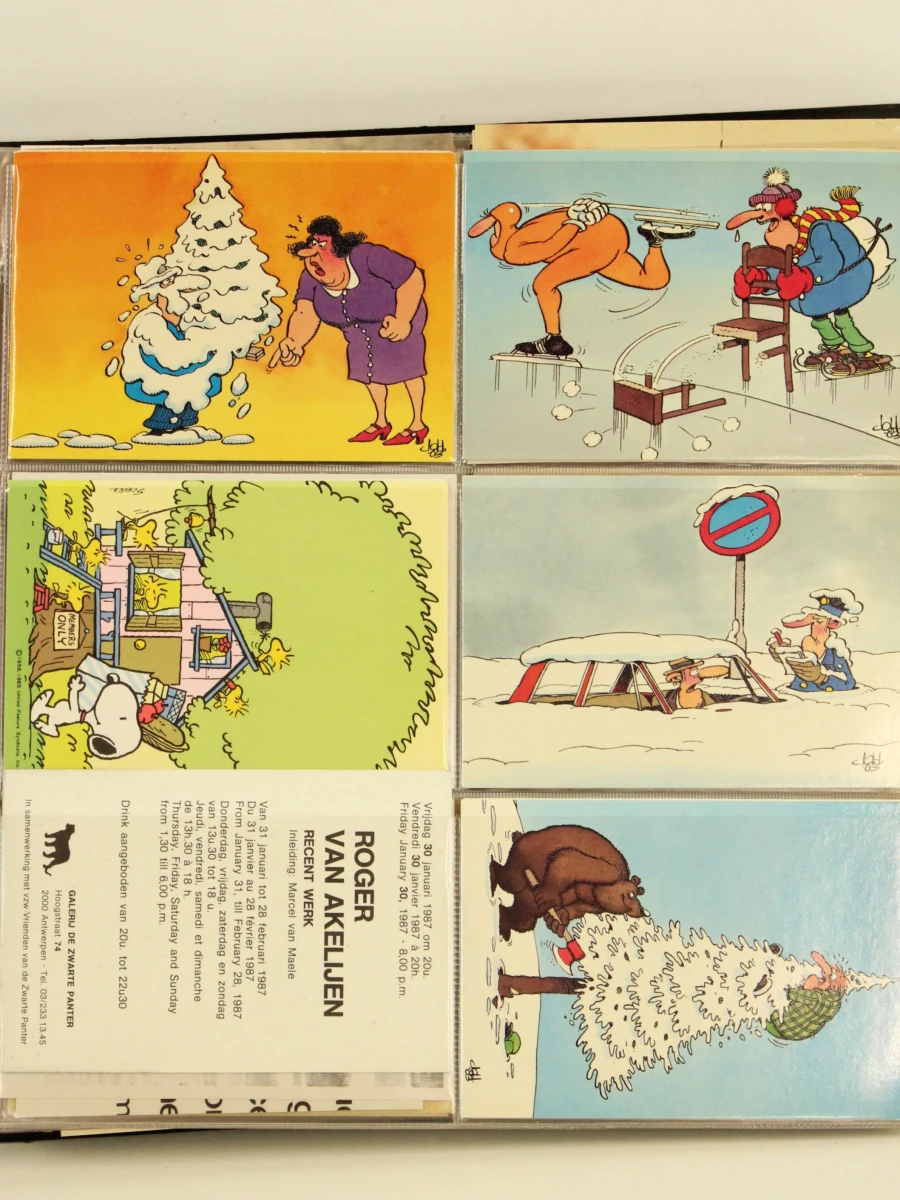 Verzameling vintage postkaarten in 4 albums en los - foto 7