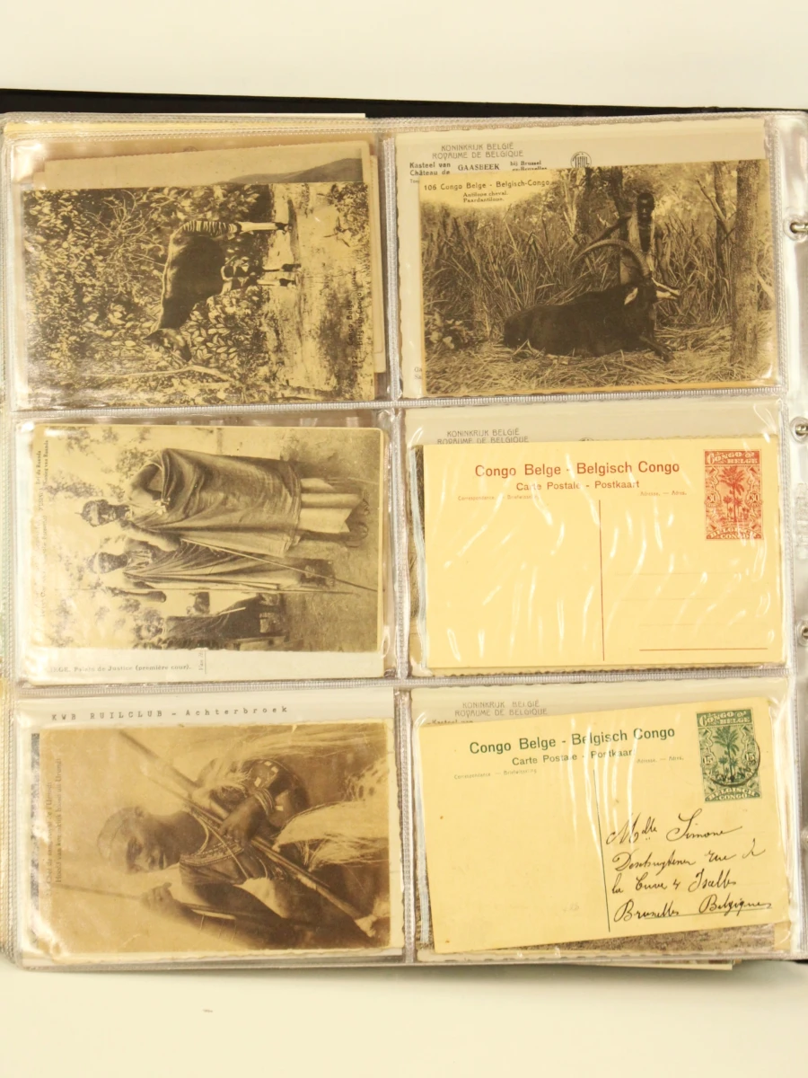Verzameling vintage postkaarten in 4 albums en los - foto 11