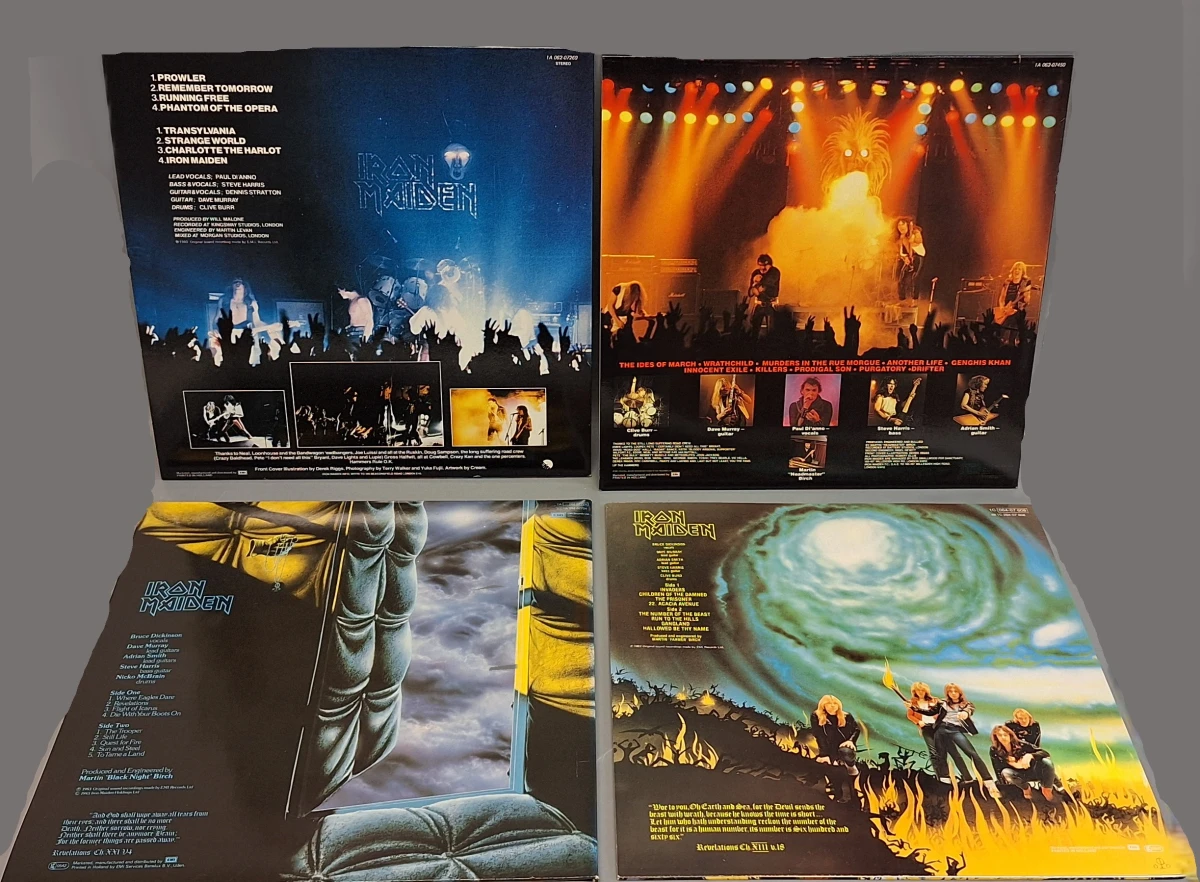 Iron Maiden Platen - foto 2