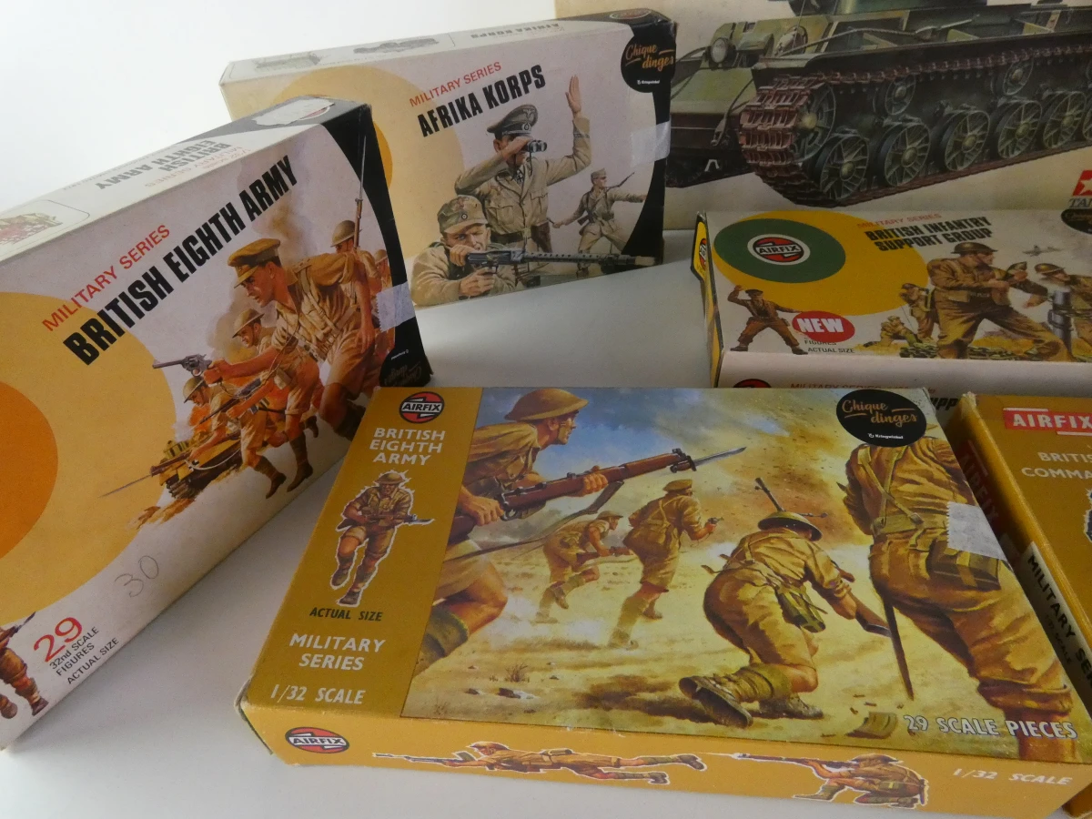 Vintage modelbouwdozen Airfix, Tamiya & Revell - foto 4