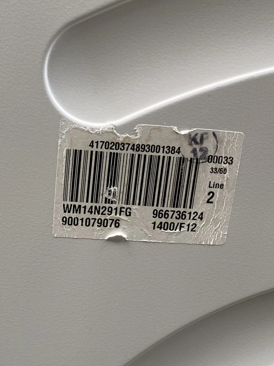 Wasmachine - SIEMENS - type: WM14N291FG/14 - foto 12