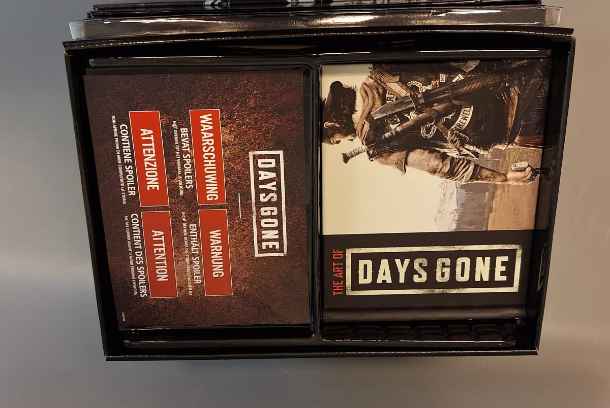 Days Gone Collector's Edition PS4 met beeldje en artbook - foto 8