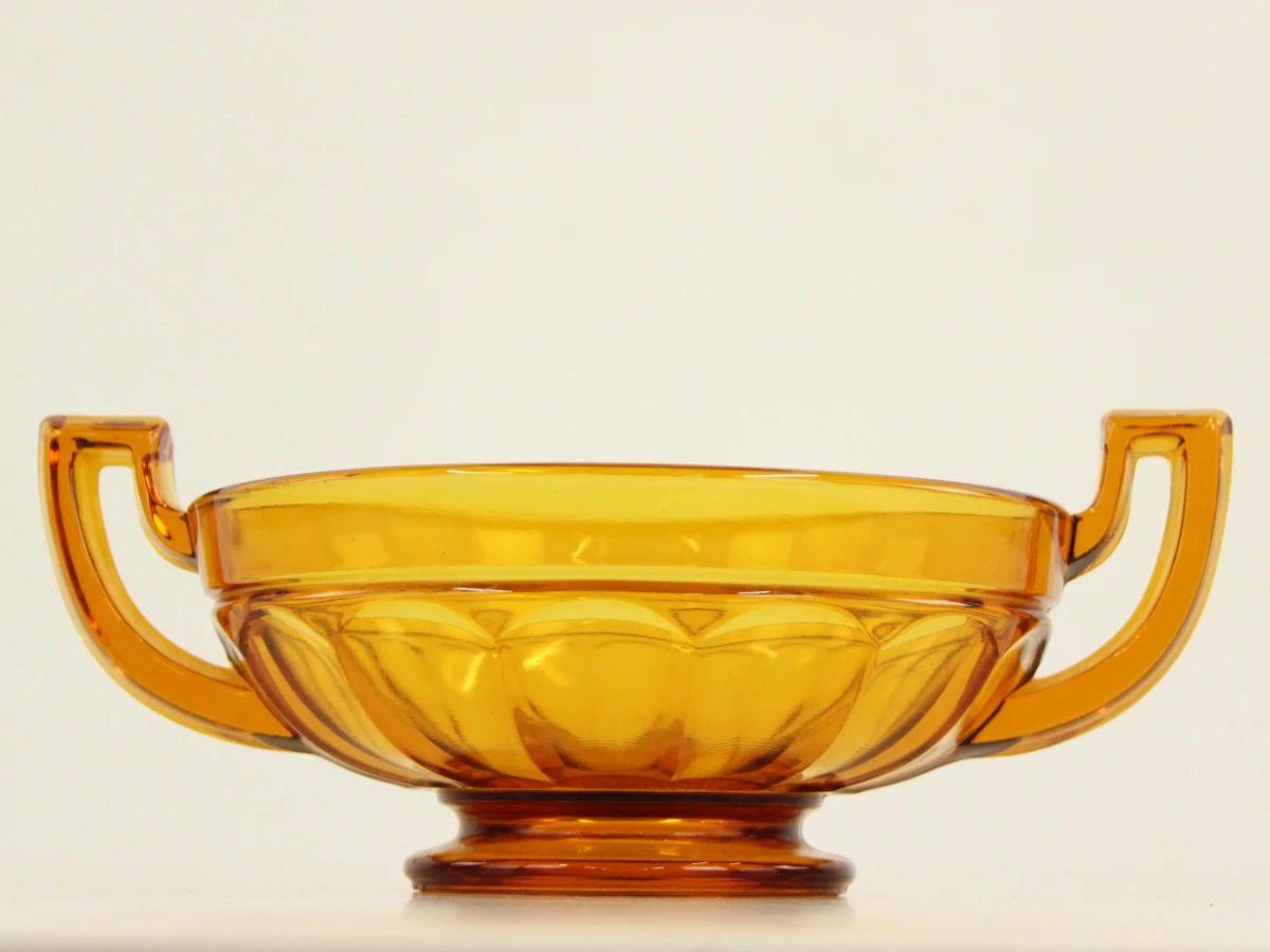 Art Deco Luxval schaal "Coupe Noémie" – Val Saint Lambert (jaren 30) - foto 3