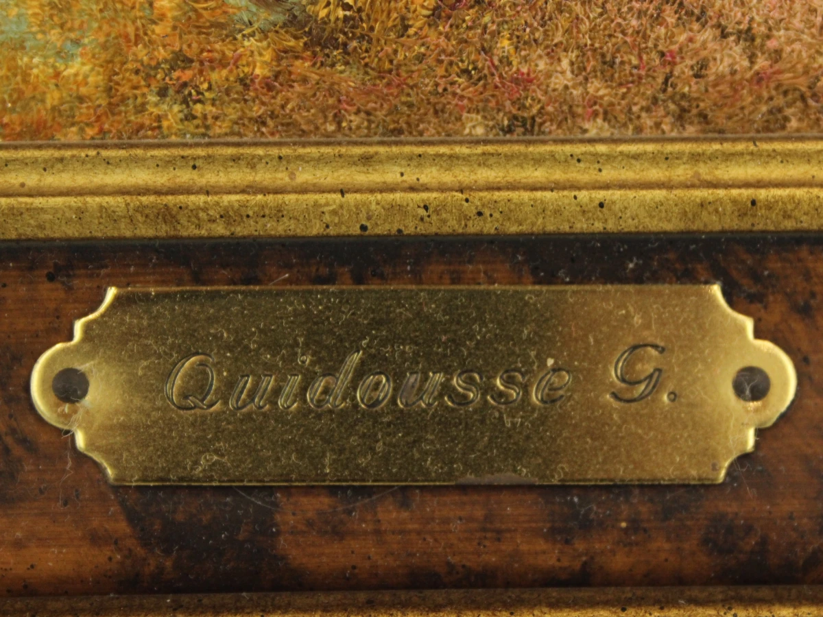 Gaston Quidousse (1938-1998) – vierluik De vier seizoenen - foto 4