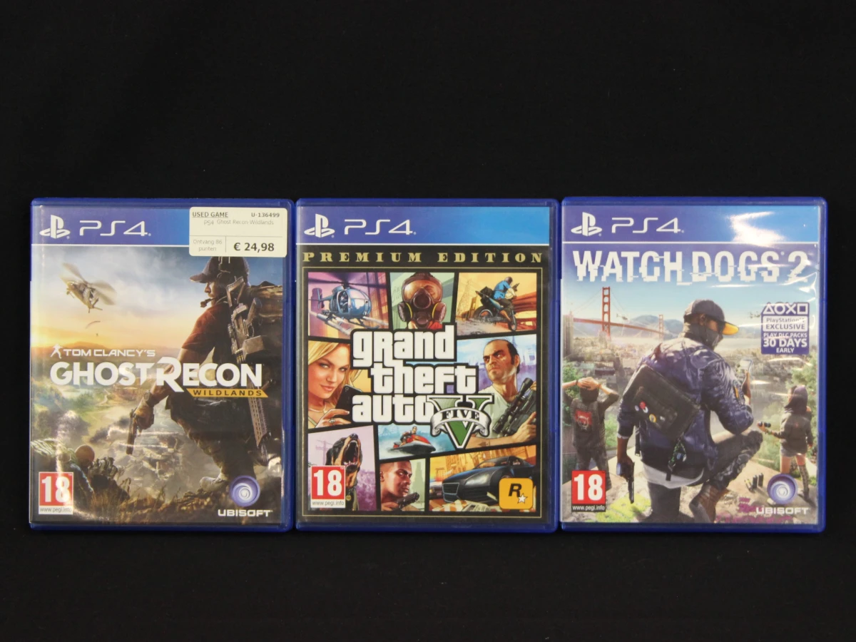 Set van 20 PS4-games - foto 2
