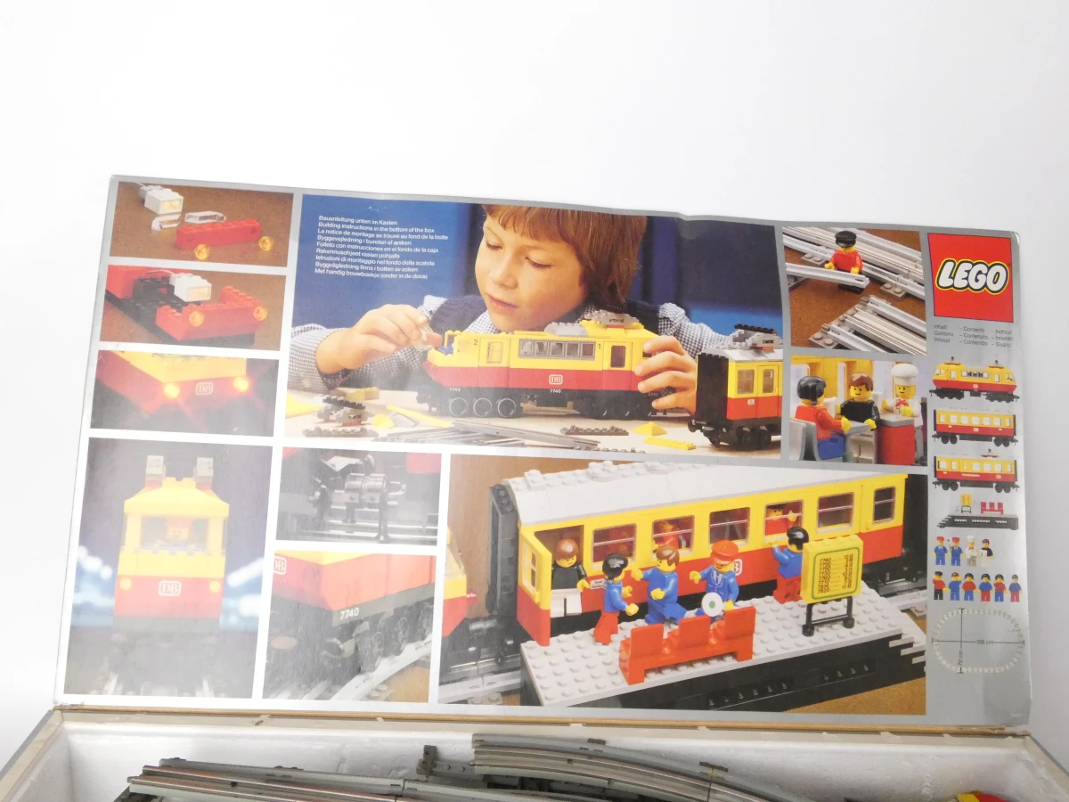 Vintage LEGO treinset en losse stukken - foto 2
