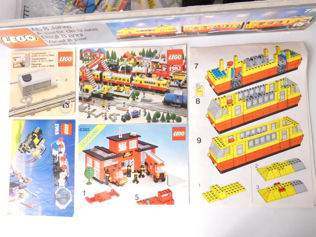Vintage LEGO treinset en losse stukken - foto 6