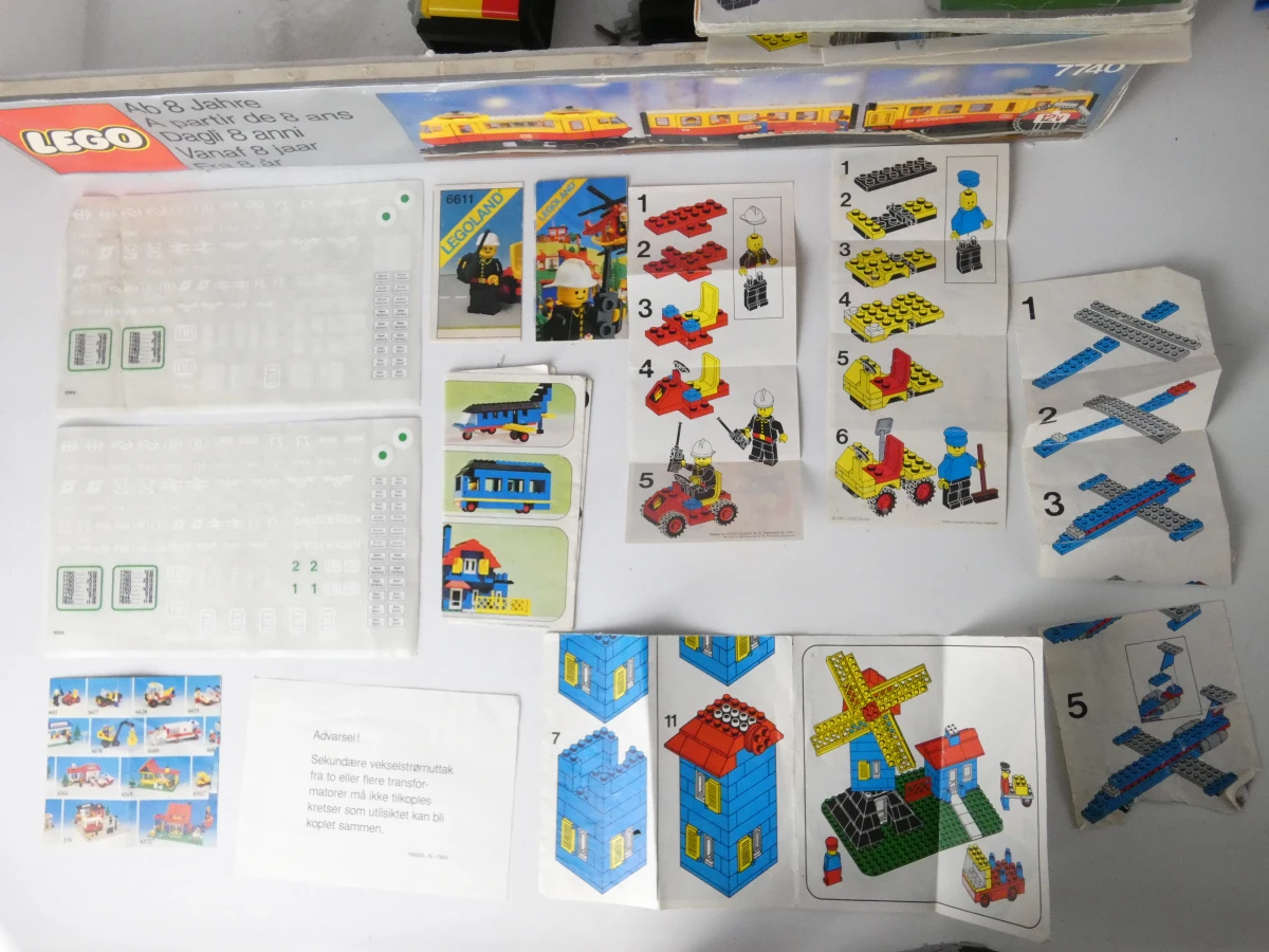 Vintage LEGO treinset en losse stukken - foto 8