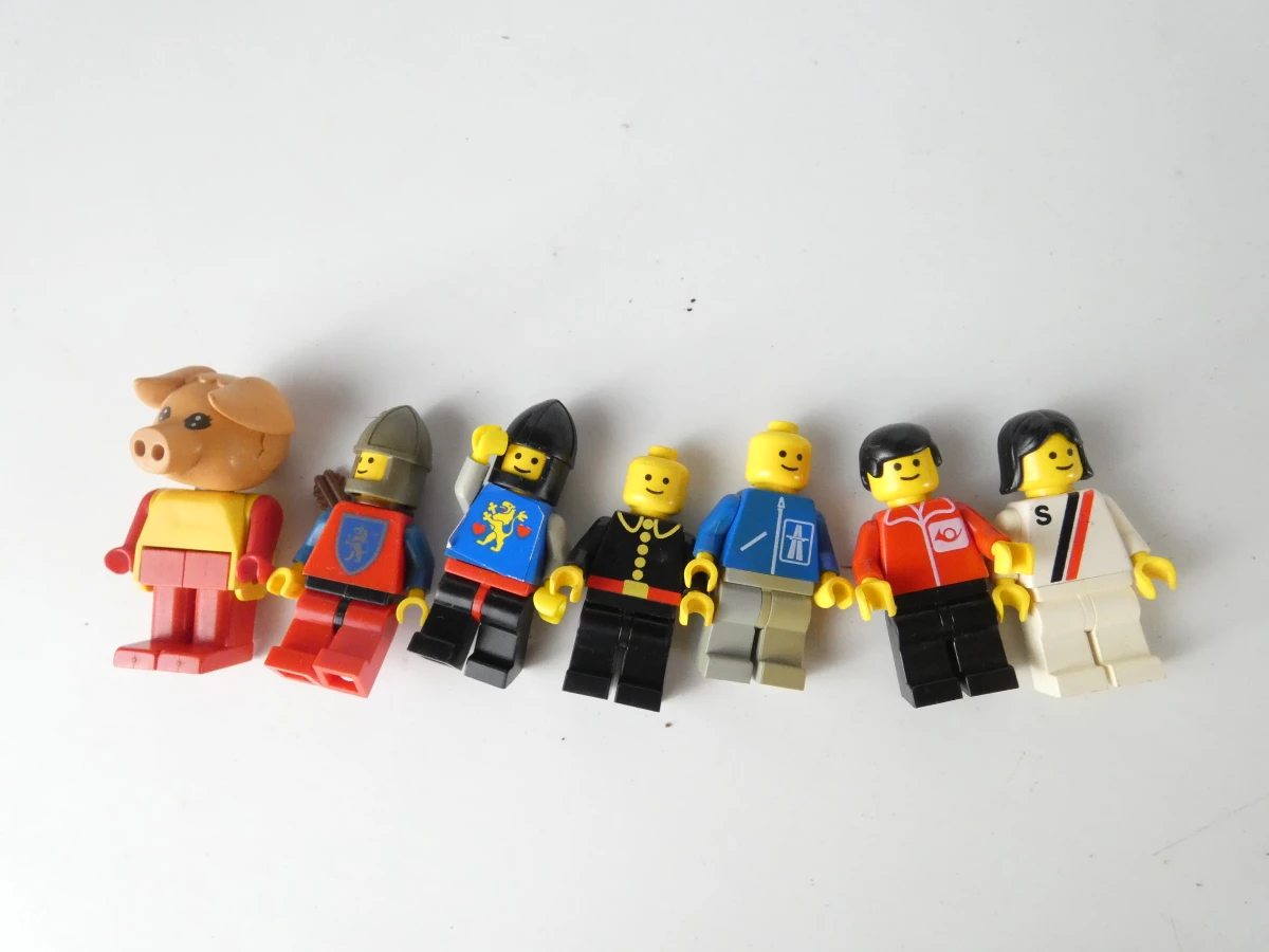 Vintage LEGO treinset en losse stukken - foto 11