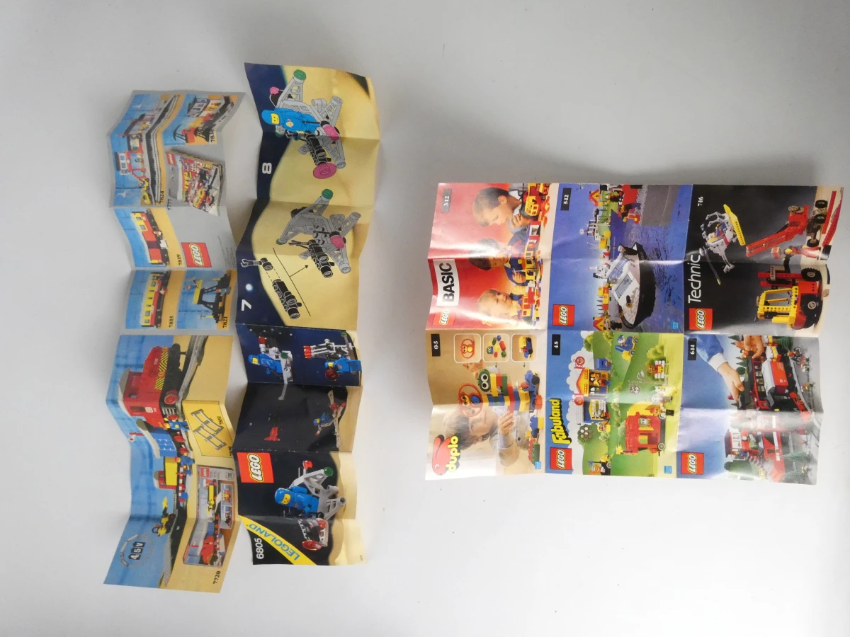 Vintage LEGO treinset en losse stukken - foto 14