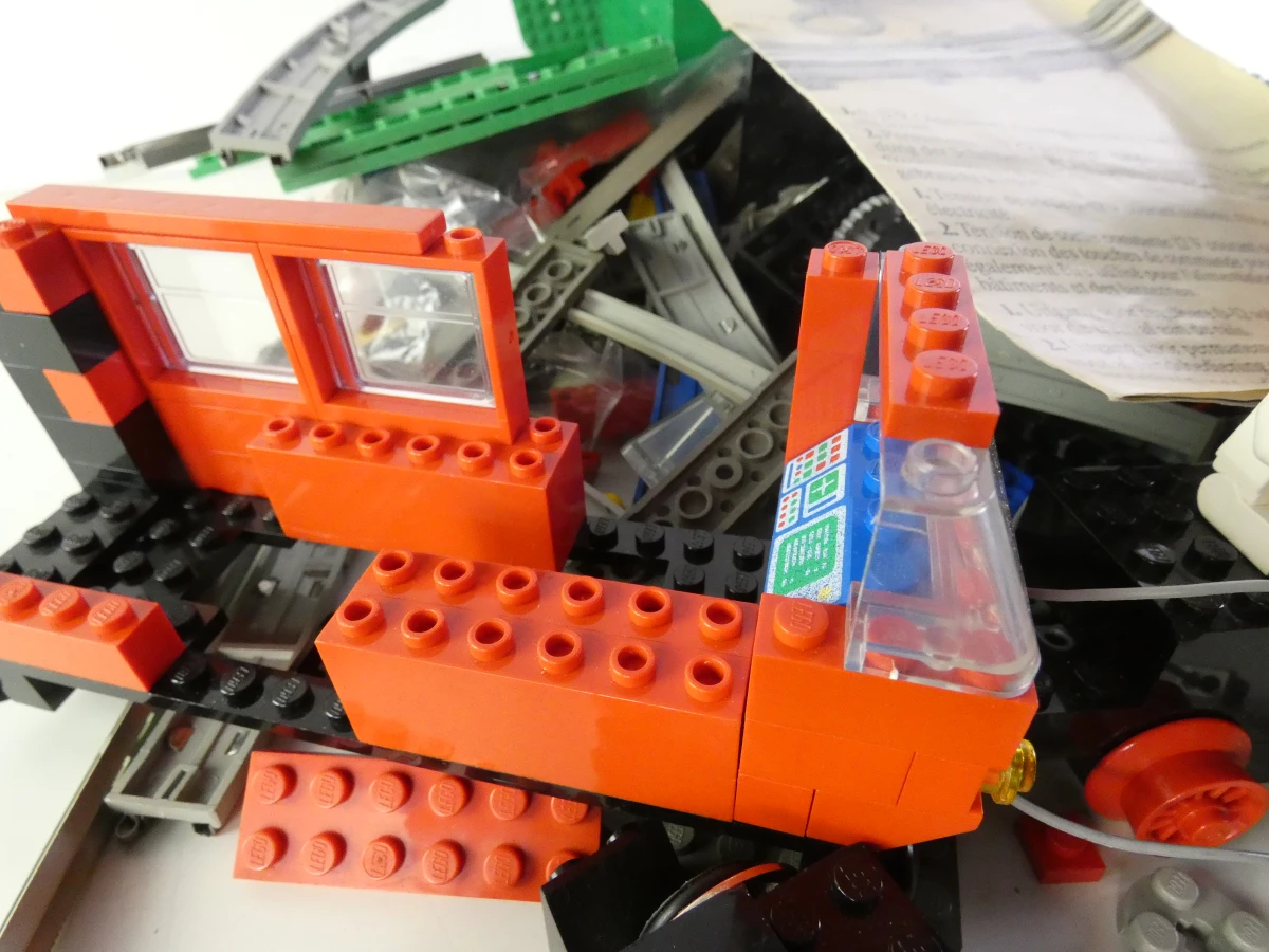 Grote Kavel Vintage LEGO Trein & Stad (Jaren '70/'80) – Met Blauwe Rails - foto 27