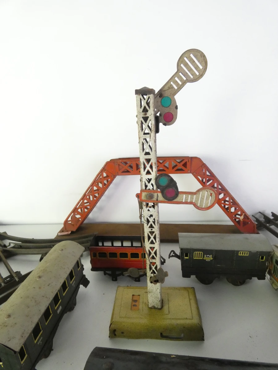 Vintage blikken modeltreinen Hornby, JEP & Märklin - foto 2