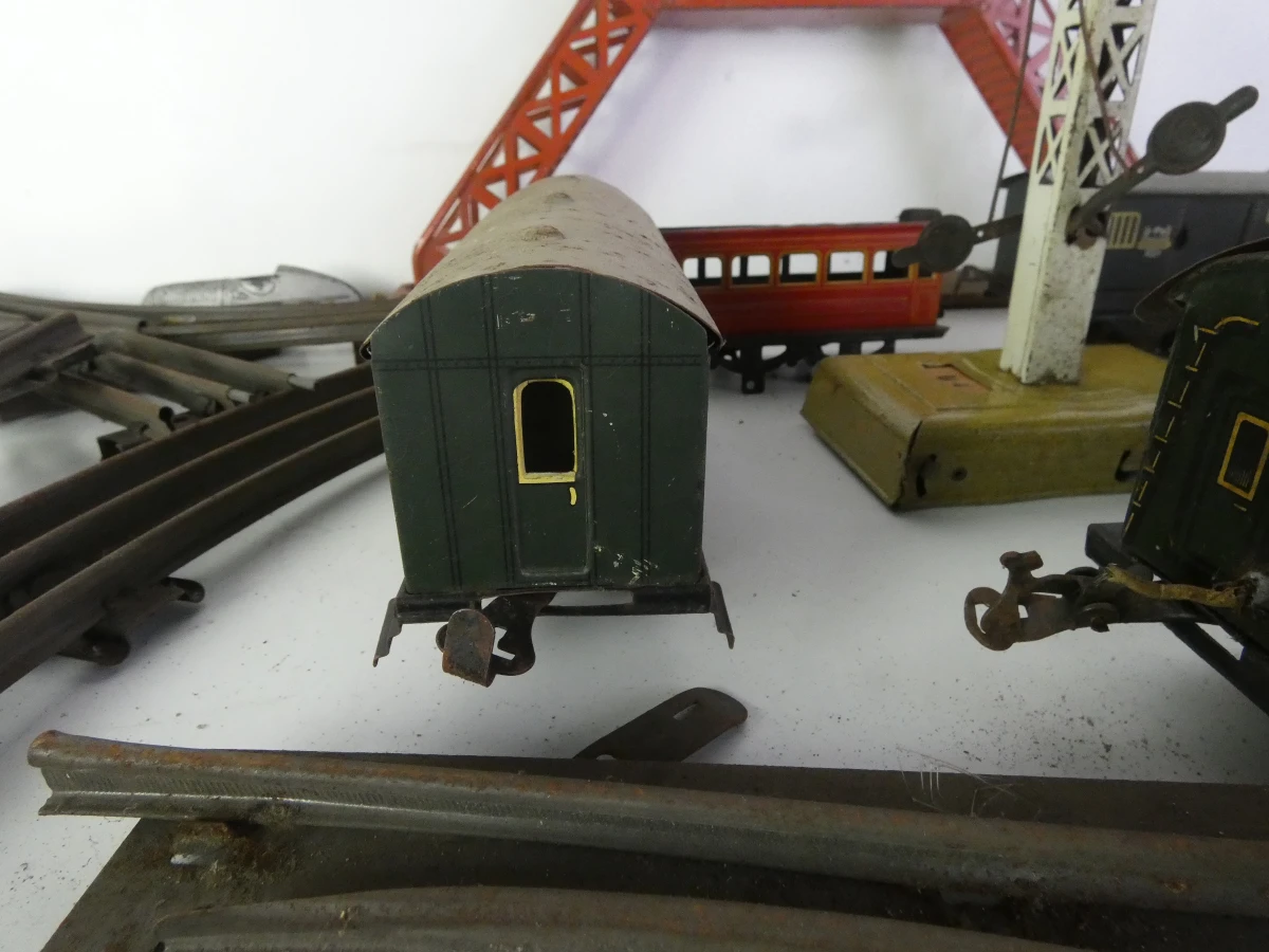 Vintage blikken modeltreinen Hornby, JEP & Märklin - foto 4