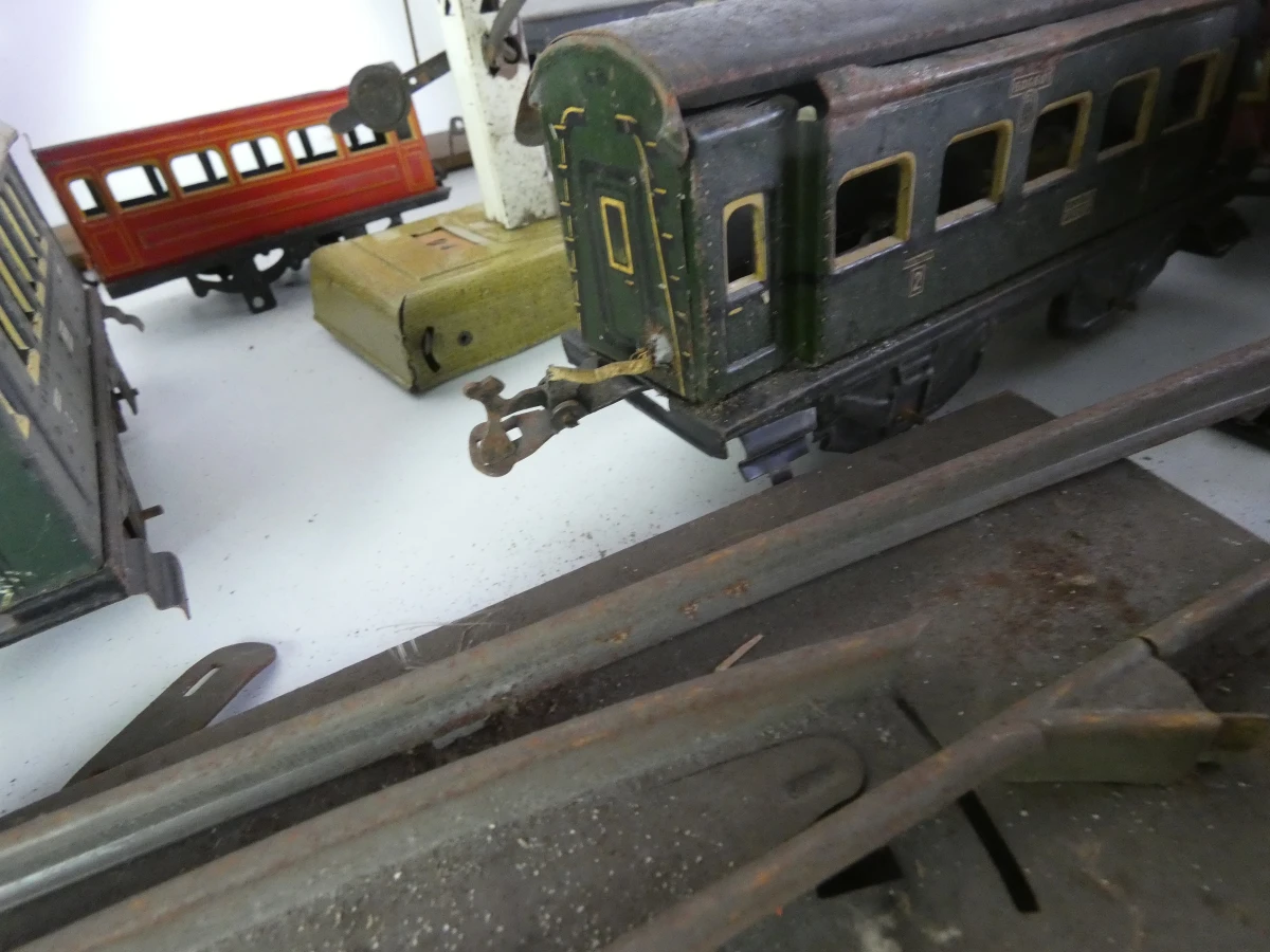 Vintage blikken modeltreinen Hornby, JEP & Märklin - foto 9
