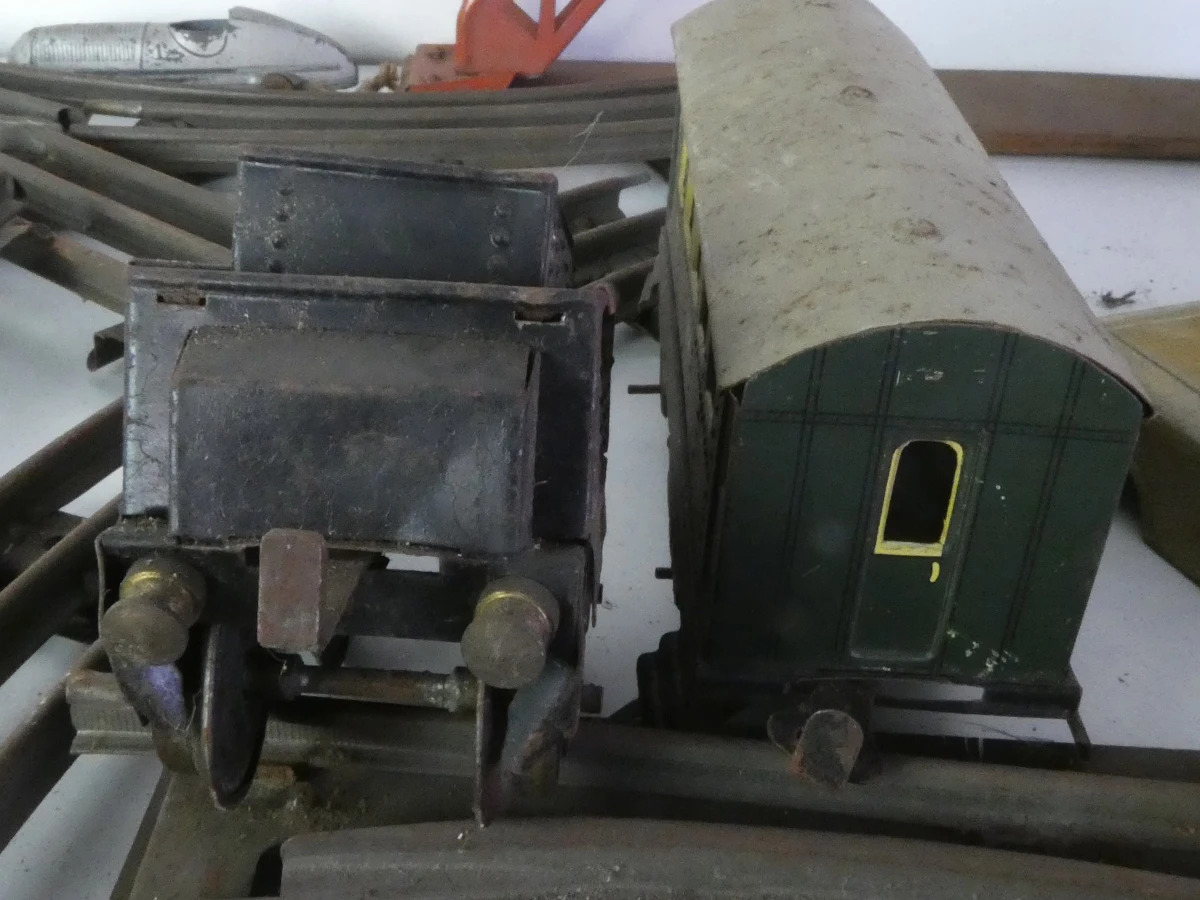 Vintage blikken modeltreinen Hornby, JEP & Märklin - foto 22