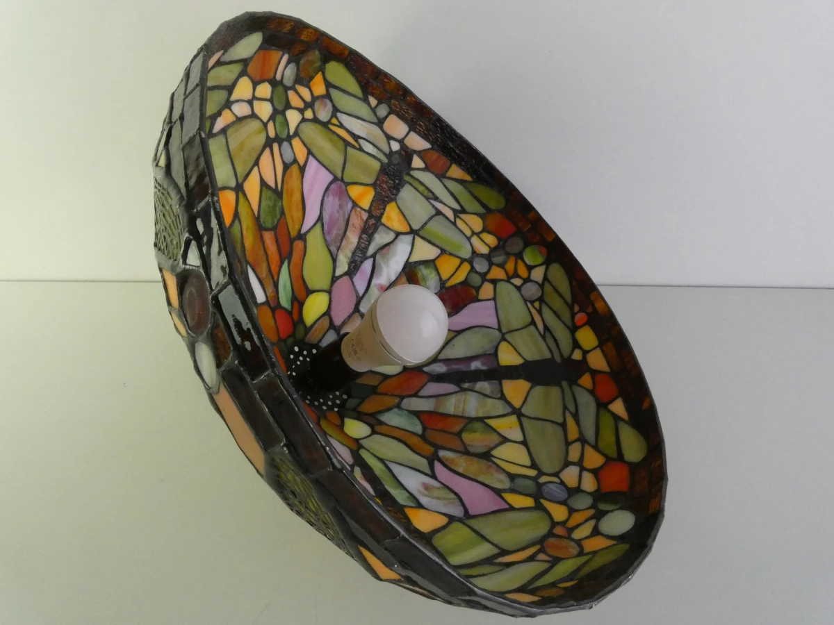 Tiffany-stijl hanglamp met libellenmotief - foto 20