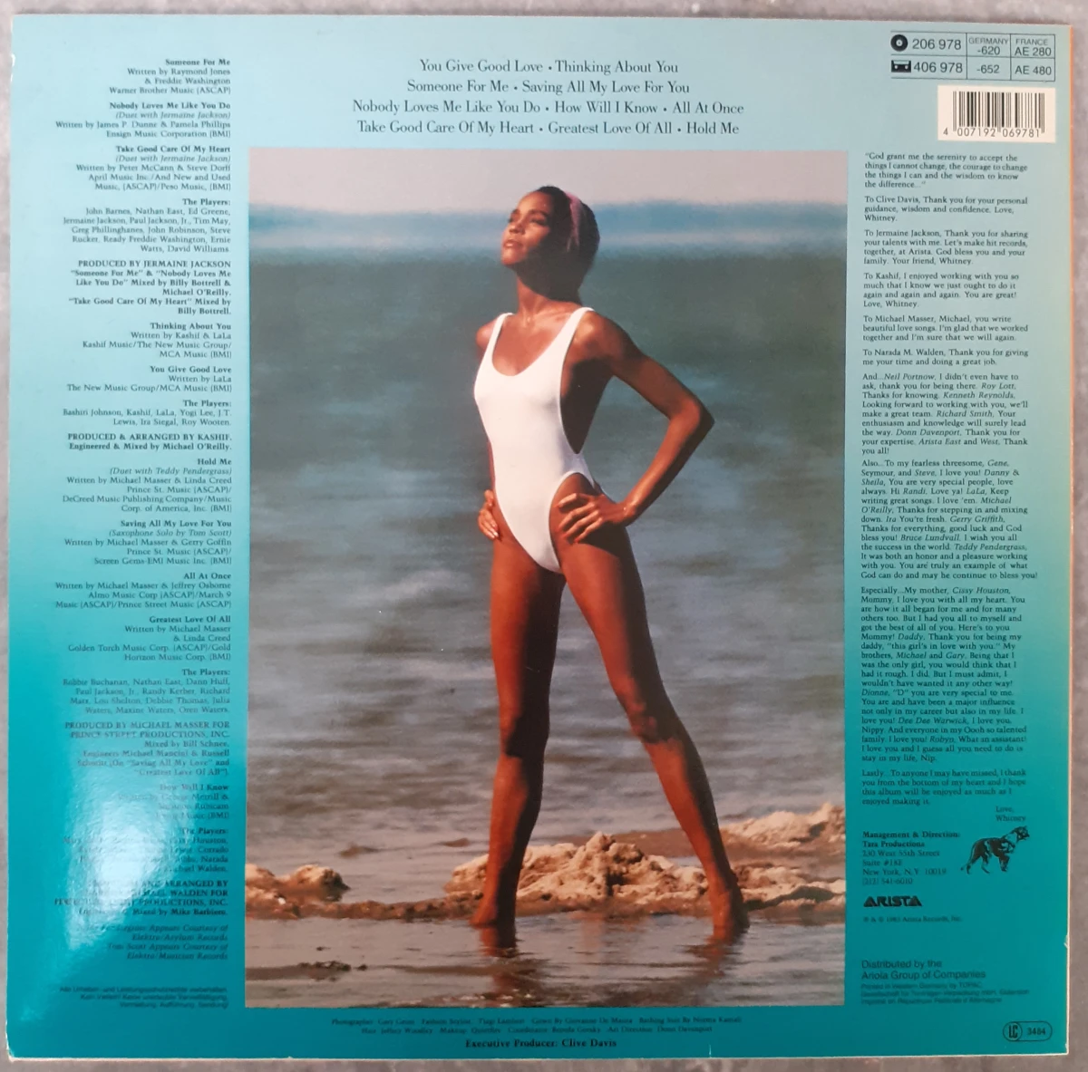 Vinyl: Whitney Houston - Whitney Houston - foto 2