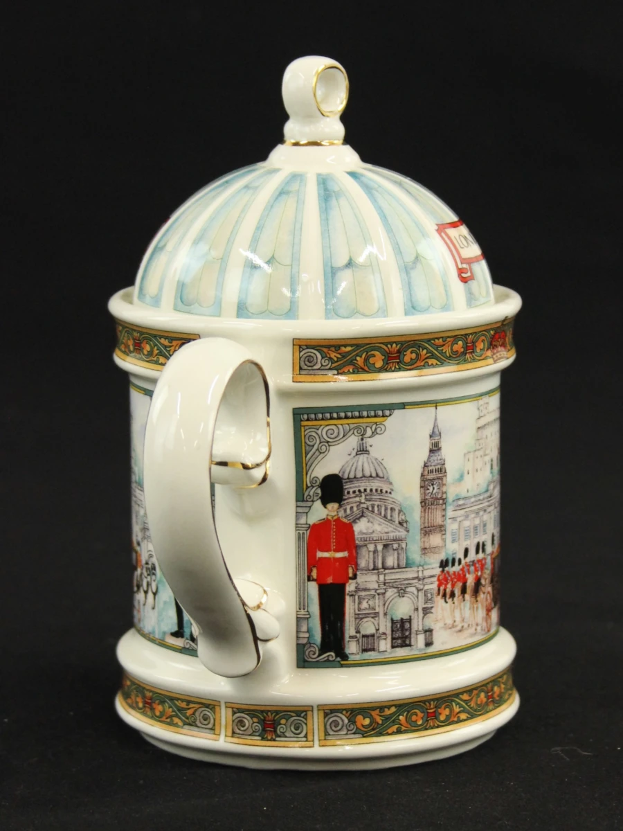 Sadler "Made in England" HorseGuards 4661 Londen Heritage collection vintage theepot - foto 4
