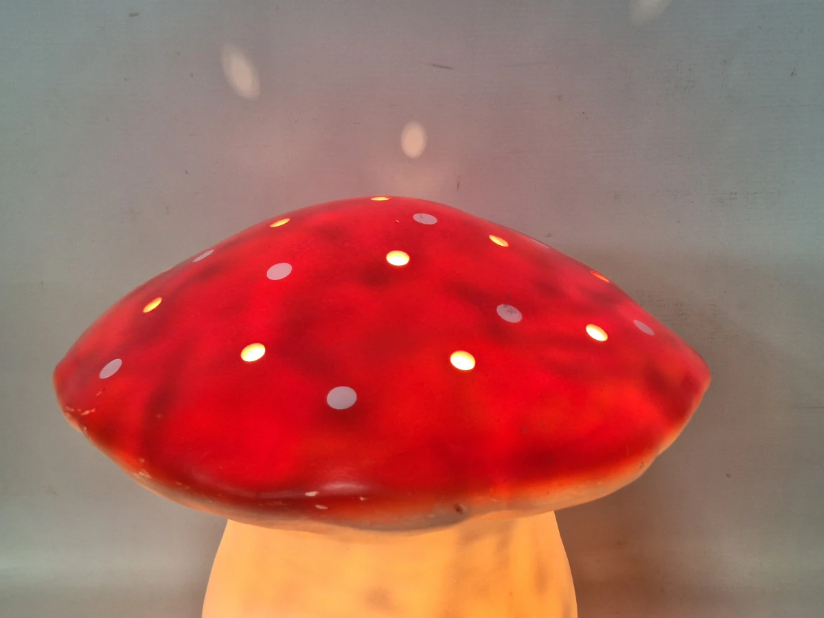Paddenstoel nachtlamp uit Duitsland - HEICO - foto 5