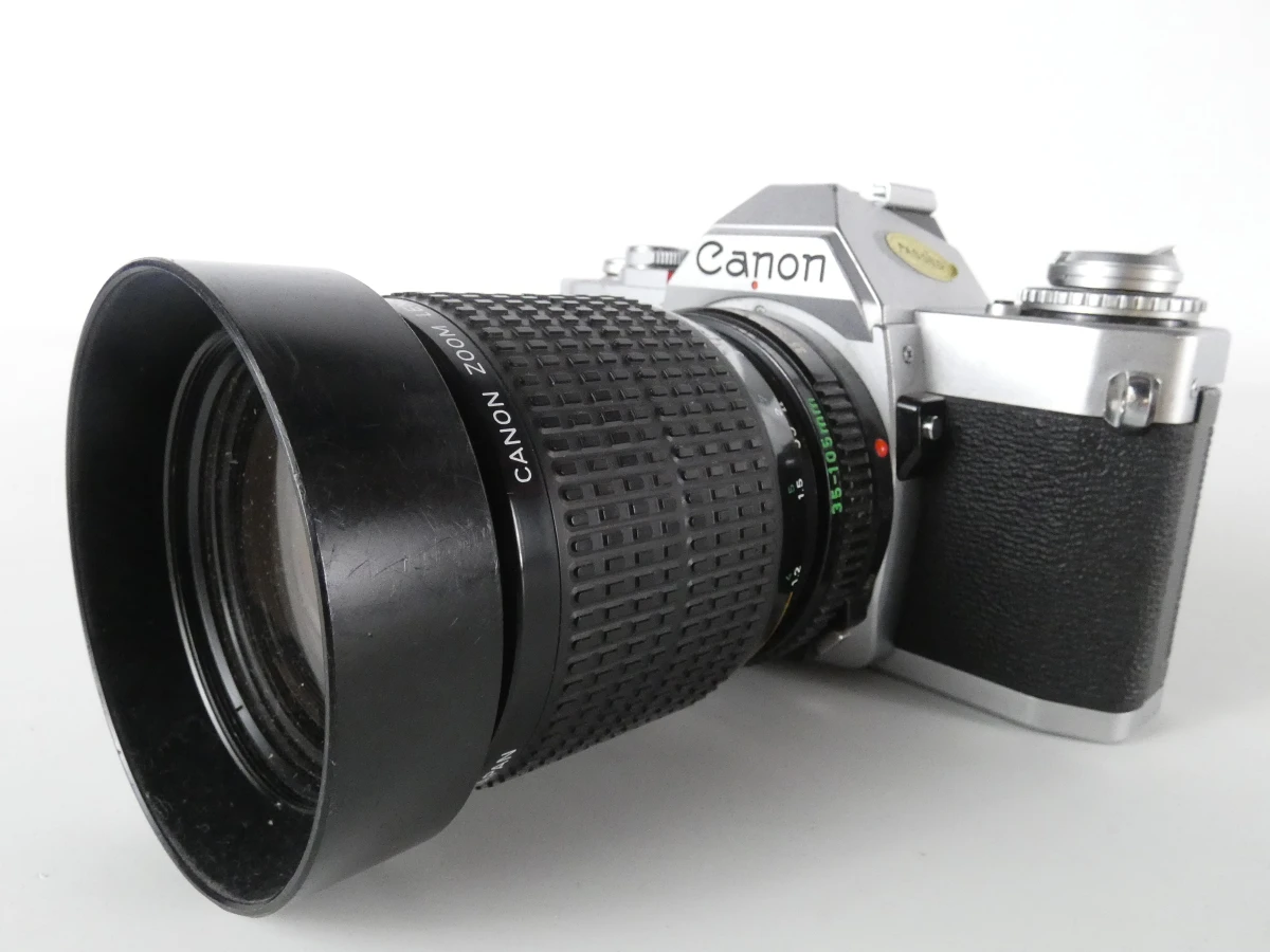 Canon AV-1 analoge spiegelreflexcamera met zoomlens - foto 2
