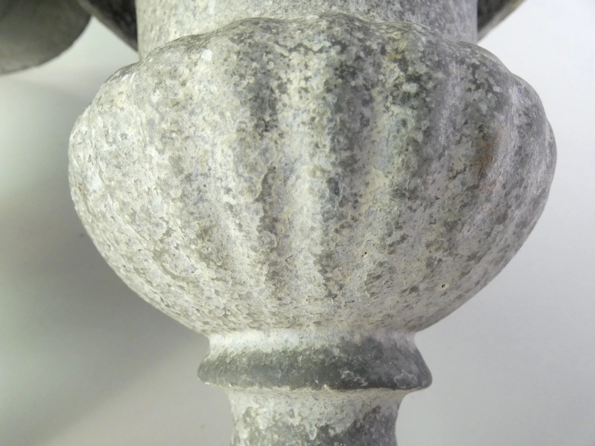 Set van 4 decoratieve gietijzeren tuinvazen in Medici stijl - foto 15