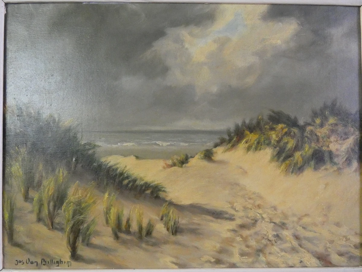 Sfeervol Romantisch-Impressionistisch Duinzicht – Jos Van Belleghem (1894–1970) - foto 3